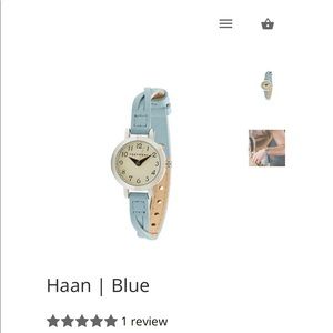 Blue Tokyobay Hann Watch like new